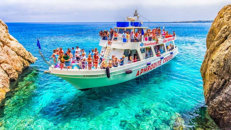 Protaras: Blue Lagoon and Turtle Cove Boat Trip - Key Points