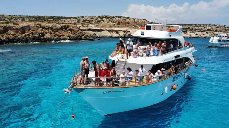 Protaras: Luxury Boogie Party Cruise to Cape Greco & Caves - What Travelers Say