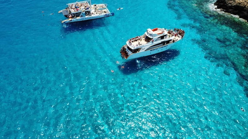Protaras: Medusa Chill-Out Cruise to Blue Lagoon & Sea Caves - Key Points