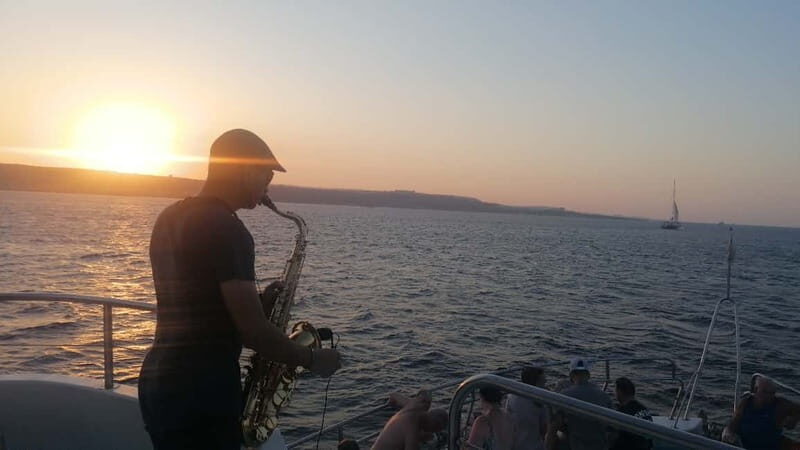 Protaras:Cape Greco, Turtle Cove & Blue Lagoon Sunset Cruise - The Experience on Board