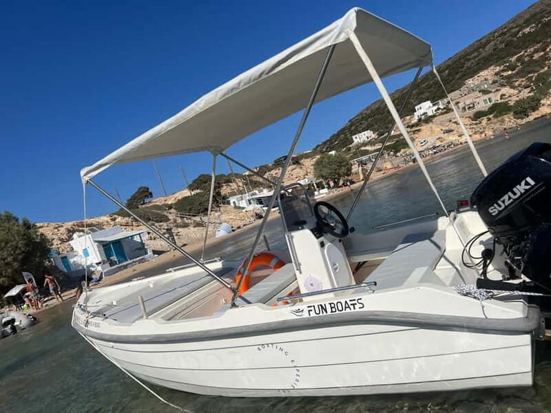 Provatas : Boat rental to Kleftiko - What to Expect on Your Milos Boat Trip