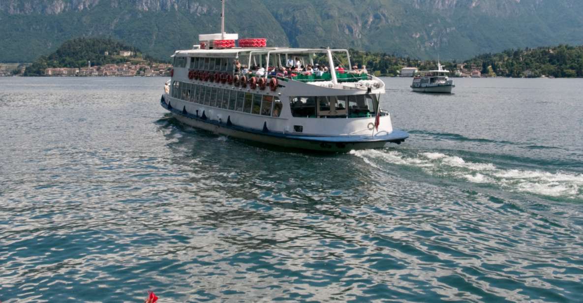 Public Boat Tour First Basin of Lake Como - Itinerary and Schedule