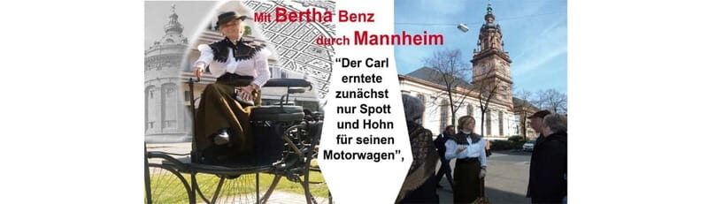 Public tour With Bertha Benz through the city of inventors Costume tour - What’s Included and How It Adds Value