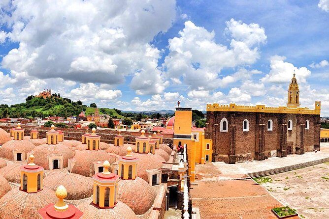 PUEBLA historic colonial center and CHOLULA neighborhood Private day tour - The Great Pyramid of Cholula: A Monumental Encounter