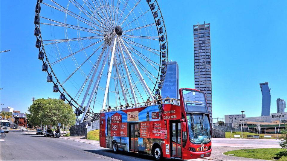 Puebla: Hop-on Hop-off City Tour and Aquarium Michín - Panoramic Views From Double-Decker Turibus