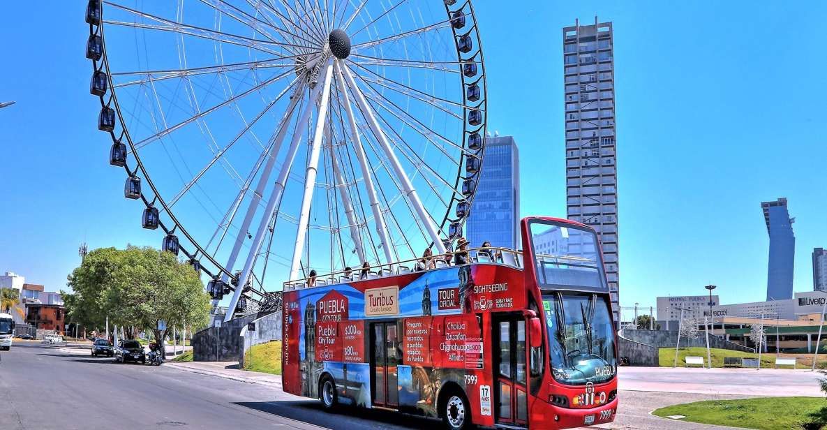 Puebla: Hop-on Hop-off City Tour and Aquarium Michín - Learn About Citys History and Traditions