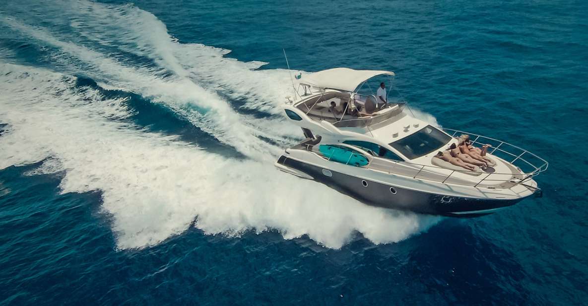 Puerto Aventuras: El Cielo Beach Cozumel 43 Ft Yacht Trip - Experience Highlights