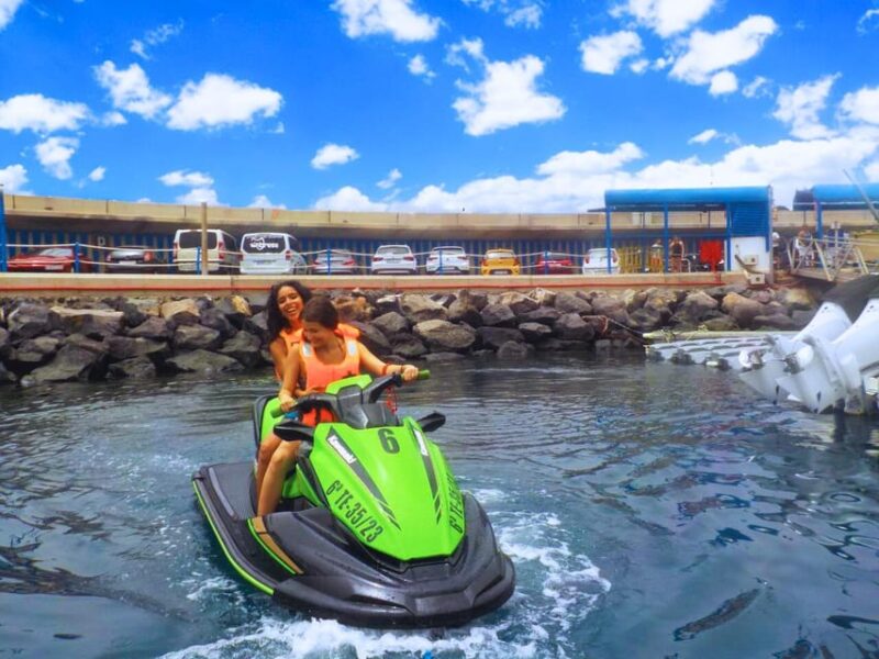 Puerto Colón: Kawasaki Jet Ski Tour Along Tenerifes Coast - Key Points