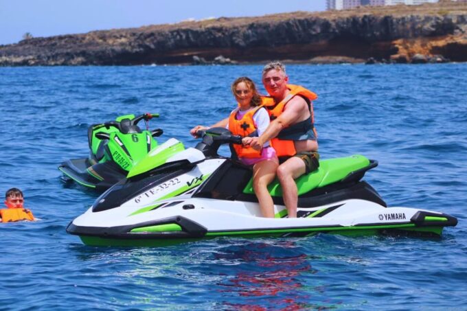 Puerto Colón: Kawasaki Jet Ski Tour Along Tenerifes Coast - Securing Your Spot and Cancellation Policy