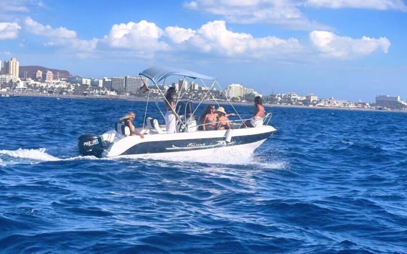 Puerto Colon: License-Free Self-Drive Boat in Tenerife - Activity Overview
