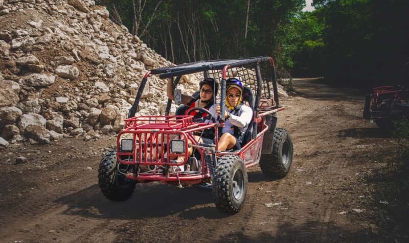 Puerto Morelos: ATV or buggy adventure with cenotes. - Key Points