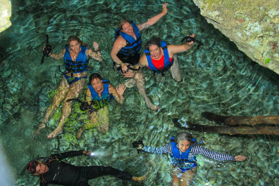 Puerto Morelos: Cenote Snorkelling Tour and Mayan Ceremony - Tour Duration and Pickup