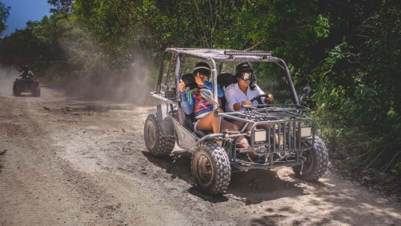 Puerto Morelos: Double adventure in buggy and ATV with zip lines and two cenotes - An In-Depth Look at the Experience