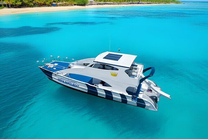 Puerto Plata Catamaran Cruise with Snorkeling, BBQ & Open Bar - Key Points