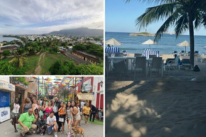 Puerto Plata City Highlights Rum y Umbrella St. and Beach - Key Points