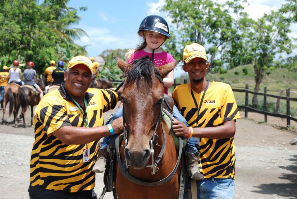 Puerto Plata Combo Experience: Zip-line + Horseback Riding - Age and Size Requirements