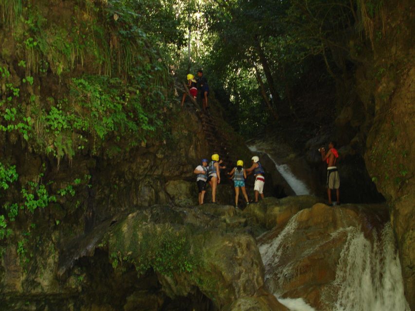 Puerto Plata: Damajaqua Cascades, Buggy Ride, and Zip Lining - ACCT Certified Zip Line Safety