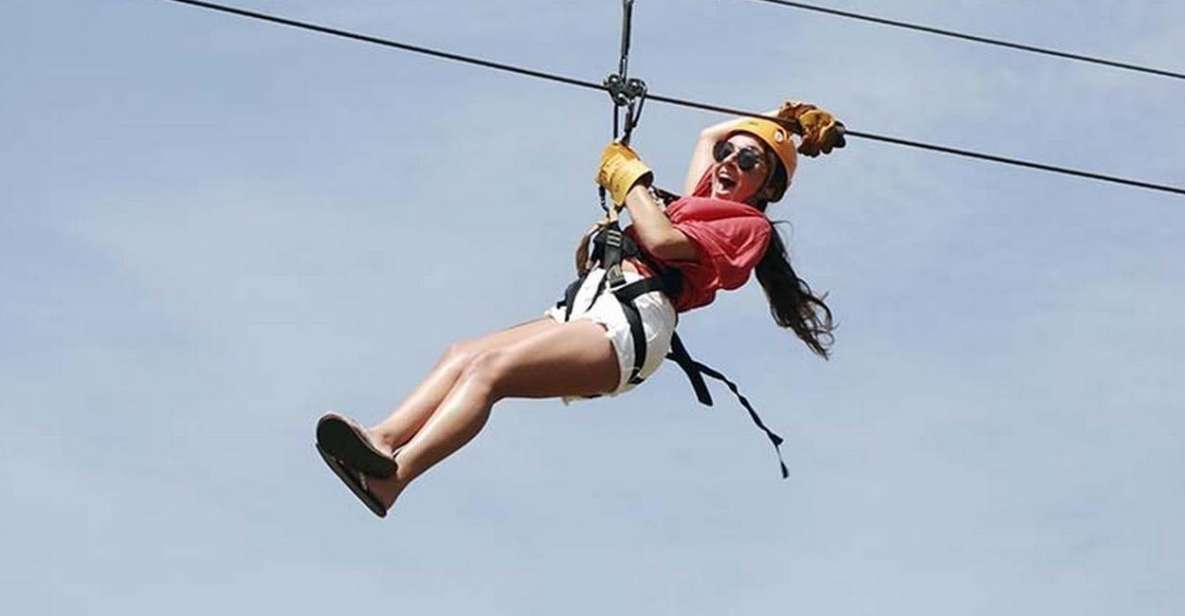 Puerto Plata: Treetop Zip Lining Adventure Experience - Zip Line Activity