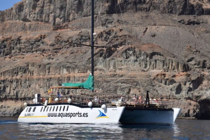 Puerto Rico De Gran Canaria: Premium Dolphin Catamaran Tour - Onboard Amenities and Activities