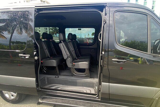 Puerto Rico Island Wide Private Transfers, 11Pax Lux Sprinter Van - The Route and Service Areas