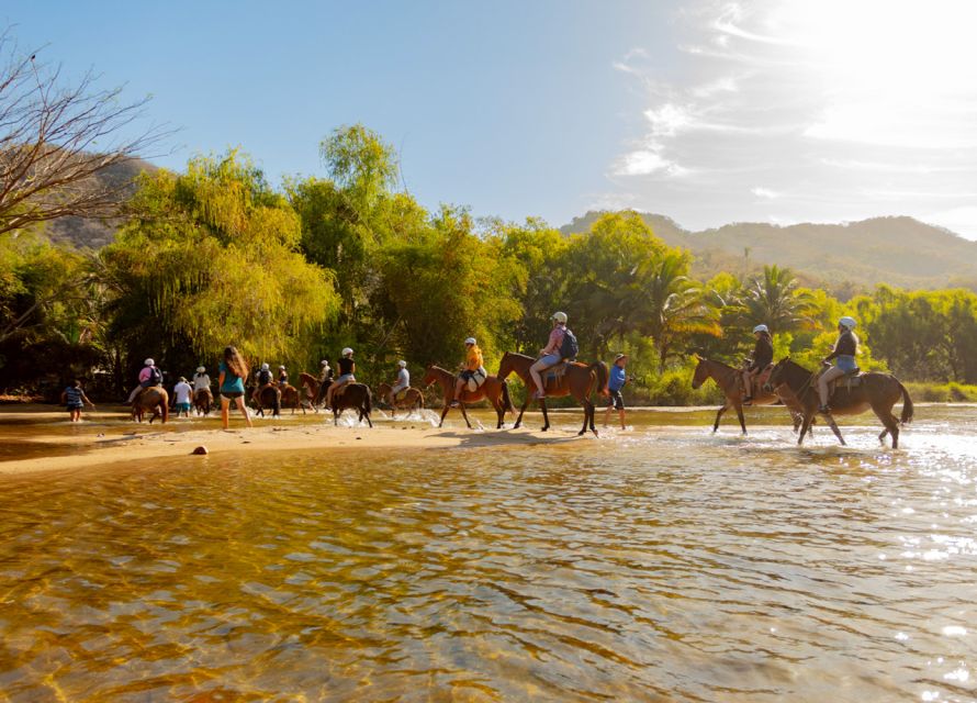 Puerto Vallarta: Boat Tour With Beach Stops & Horseback Ride - Speedboat Cruise and Yelapa