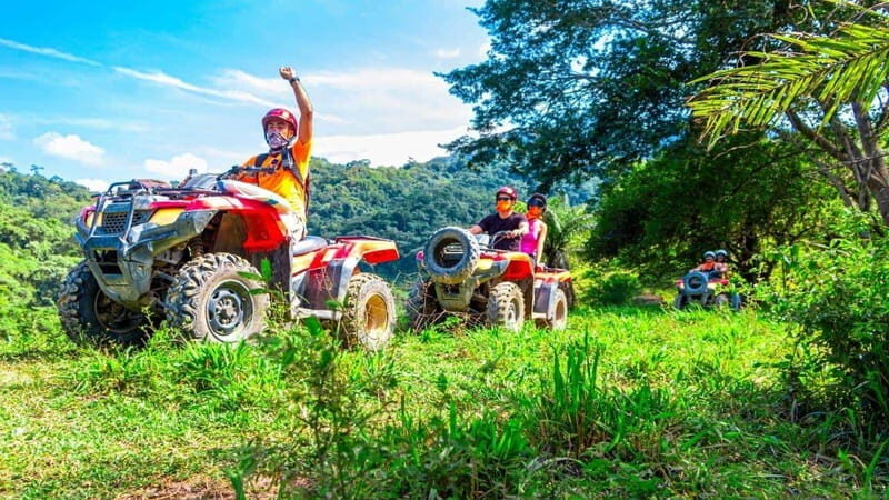 Puerto Vallarta: Canopy River Combo ATV + Canopy + Mules - The ATV Journey and Waterfall Break