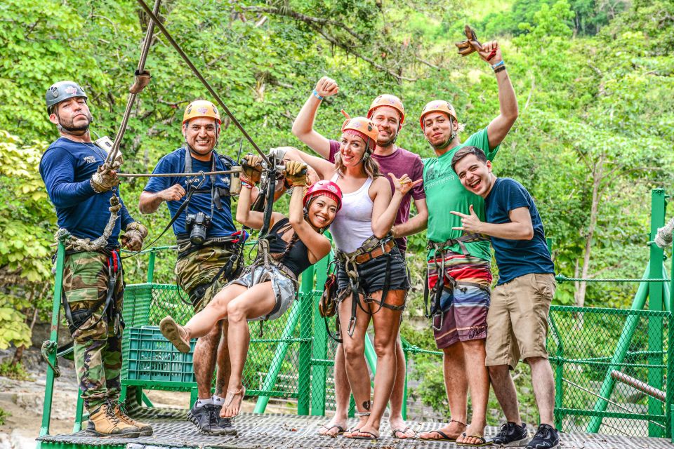 Puerto Vallarta: Canopy Tour With Zipline and Speedboat Ride - Water Activities