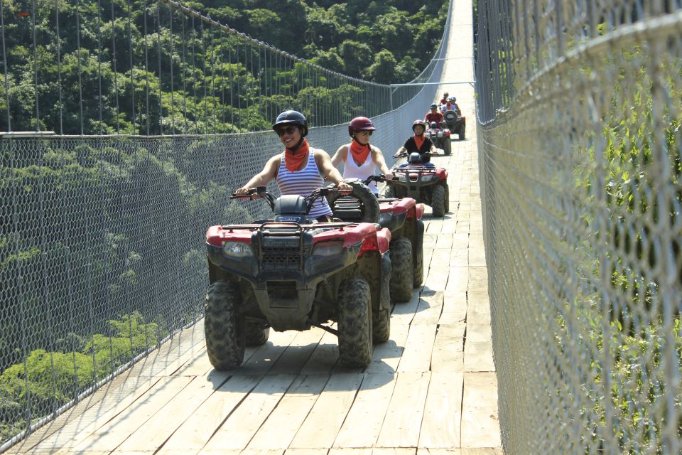 Puerto Vallarta: Jorullo Bridge ATV and Zipline Tour - Inclusions