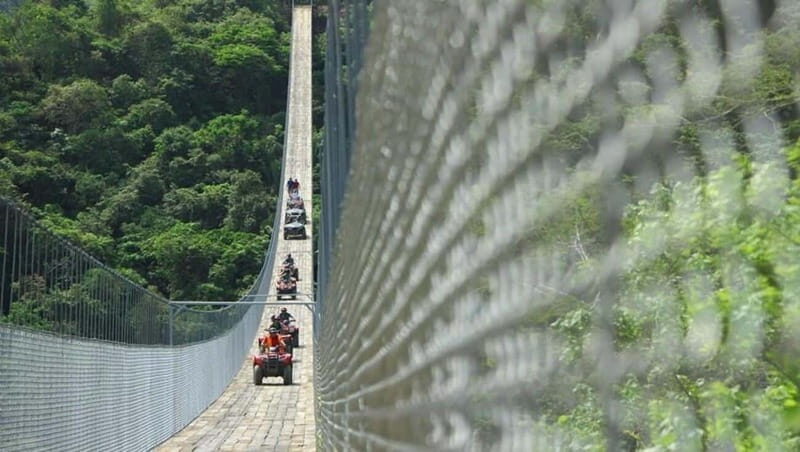 Puerto Vallarta: Jorullo Bridge ATV + ZipLine + Mules - Key Points