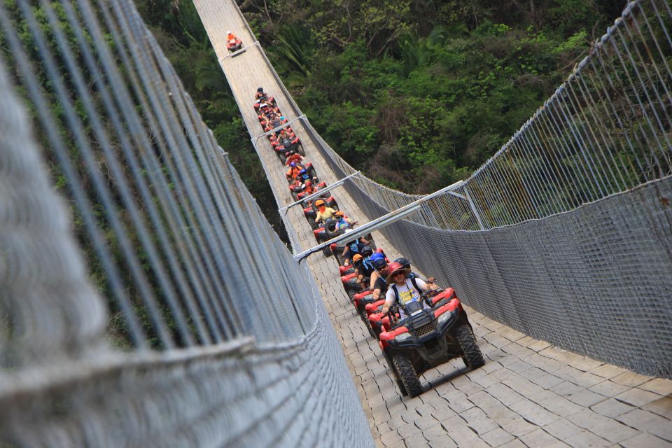 Puerto Vallarta: Jorullo Bridge Guided ATV Tour With Tequila - Pickup and Dropoff