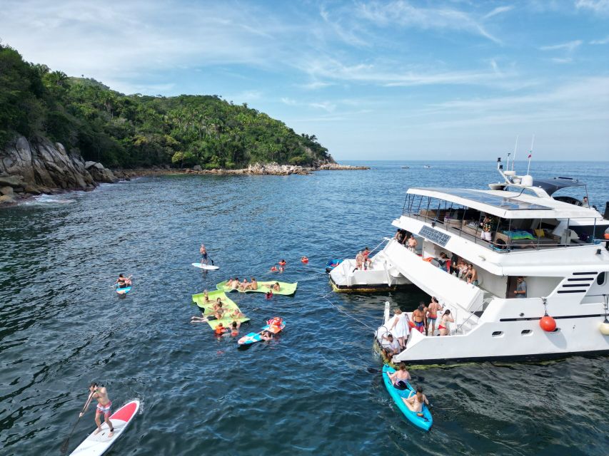 Puerto Vallarta: Yelapa Falls Yacht Cruise All-Inclusive - Relaxation and Snorkeling at Yelapa Beach