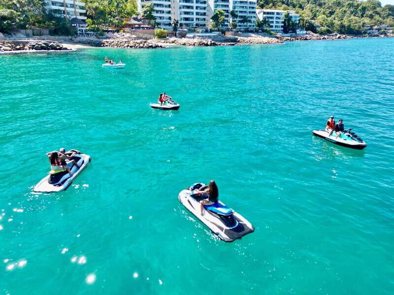 Puerto Vallarta:Exclusive jet ski tour discovers Colomitos Beach - The Experience in Detail: From Start to Finish