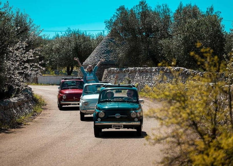 Puglia: Vintage Fiat 500 Tour with Cheese Tasting - Key Points
