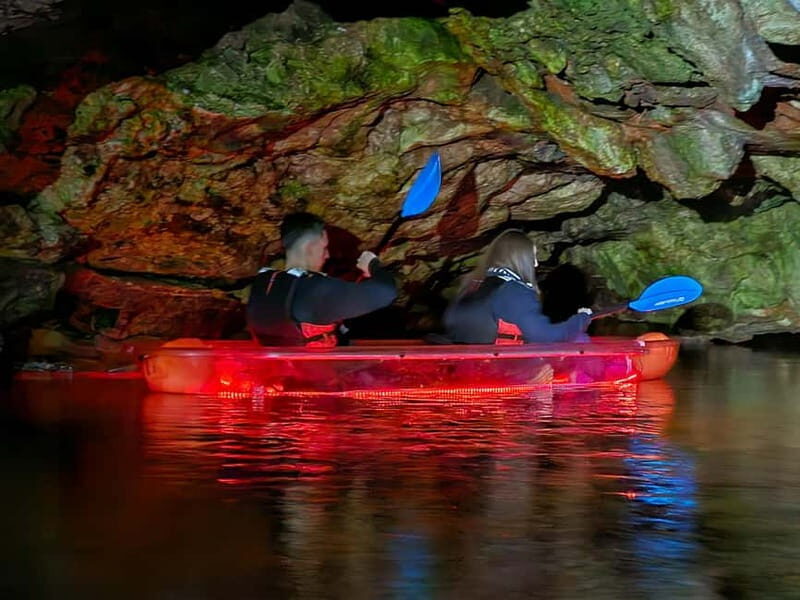 Pula: Istria Cave LED Illuminated Kayak Tour by Night - FAQ