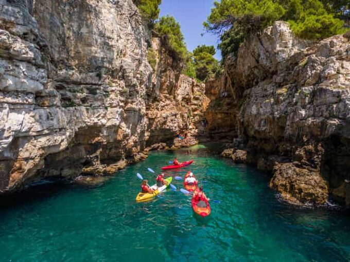 Pula: Kayak Adventure With Cave & Island Snorkeling - Kayak Adventure Experience