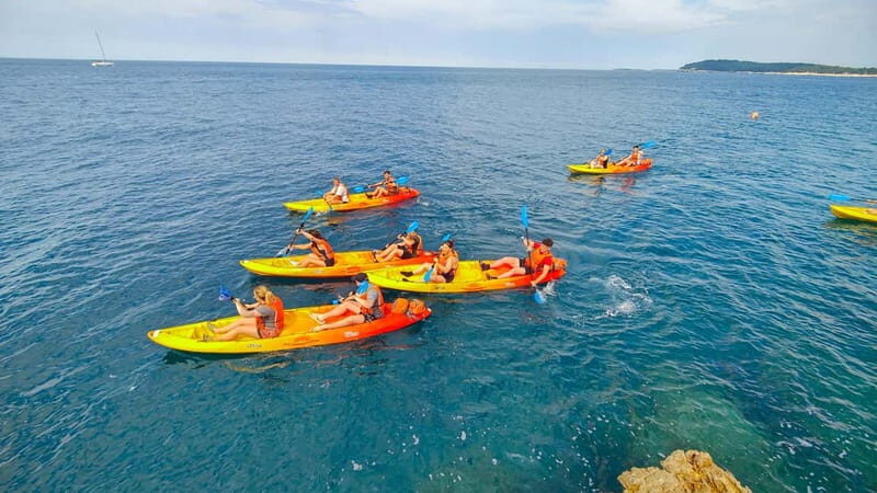 Pula: Muzil Canyon Kayak Tour, Snorkeling and Cliff Jumping - Key Points