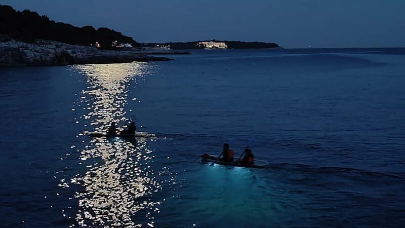 Pula: Night Tour in Transparent Kayak with Stargazing - What’s Included and Practical Details