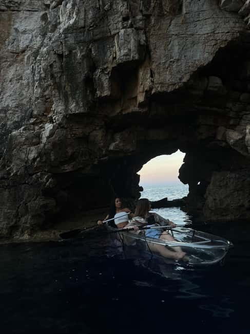 Pula: Sunset/Night Illuminated Transparent Kayak Tour - The Sum Up