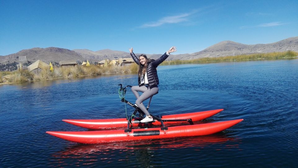 Puno: Water Bike to Uros Island at Lake Titicaca - Key Points