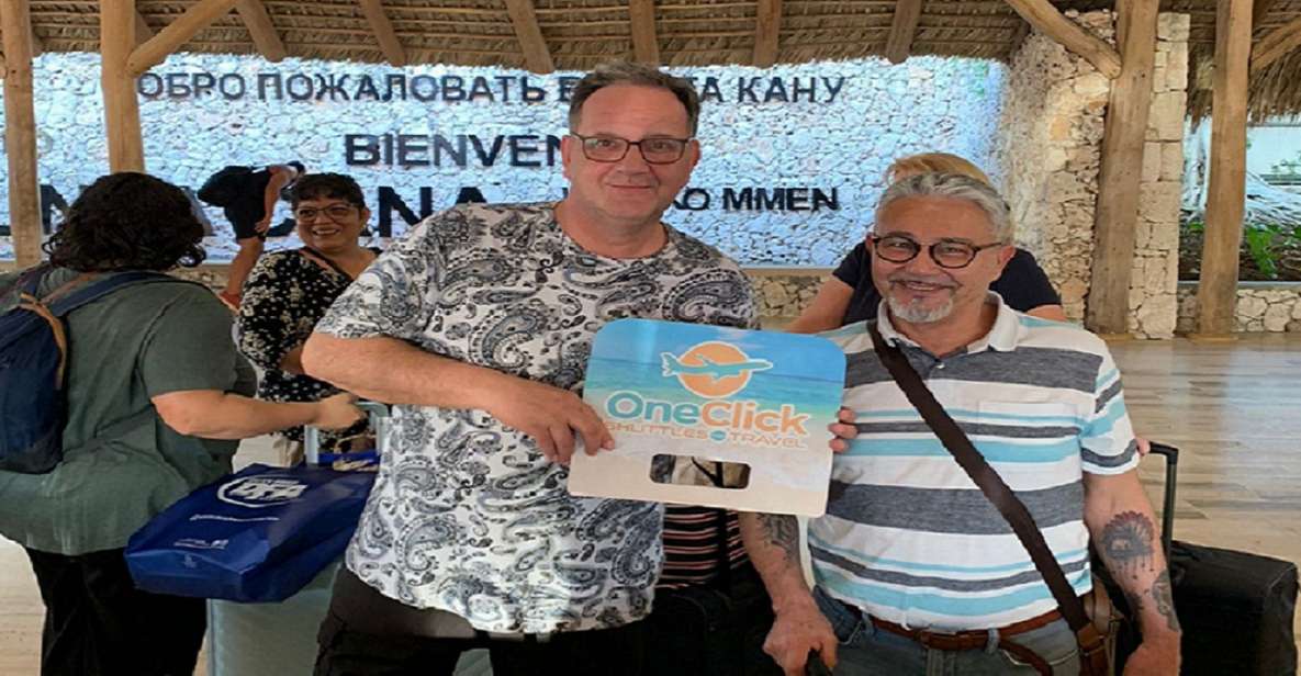 Punta Cana: 1-way Private Transfer - Pickup and Dropoff Details