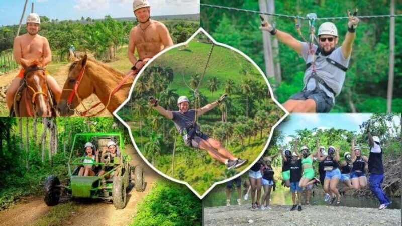 Punta cana 6-in-1: Buggies/Ziplines/Horses/Culture - An Authentic and Action-Packed Day in the Dominican Republic