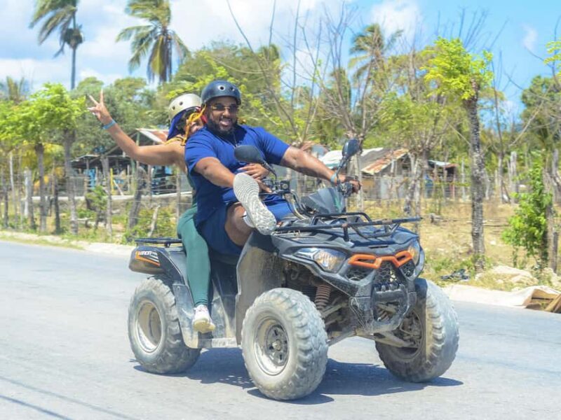 Punta Cana: ATV Adventure with blue cave and Macao Beach - The ATV Ride through Tropical Forests
