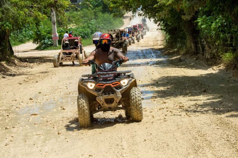 Punta Cana: ATV Tour with Underground Cave and Macao Beach - Key Points