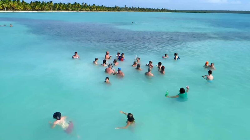 Punta Cana: Catamaran Boat to Saona Island with Buffet Lunch - Arriving at Saona Island: Beaches and Natural Pools