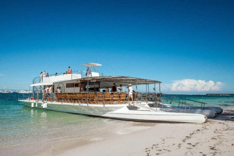 Punta Cana Culinary sunset party on a luxury catamaran - An Elegant Evening on the Caribbean Sea