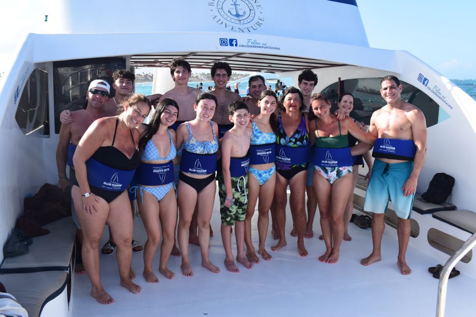 Punta Cana: Private VIP Catamaran Party Cruise and Snorkel - Tropical Fruits and Beverages