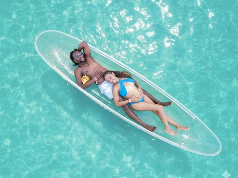 Punta Cana: Single Clear Kayak Photoshoot - Key Points