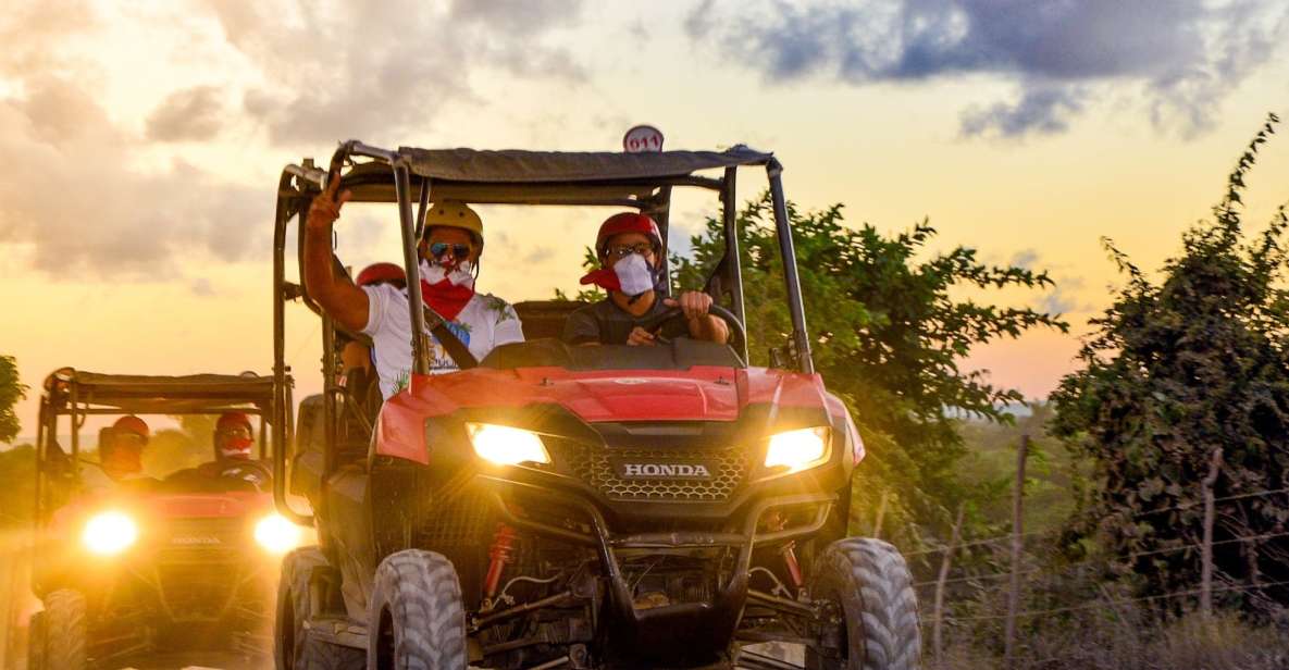 Punta Cana: Sunset Buggy Tour With Cave Swim and Dance Show - Scenic Countryside Ride