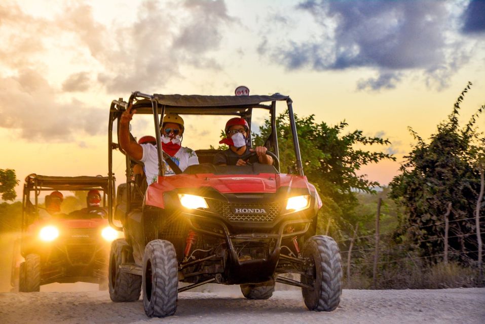 Punta Cana: Sunset Buggy Tour With Cave Swim and Dance Show - Dominican Dinner and Drinks