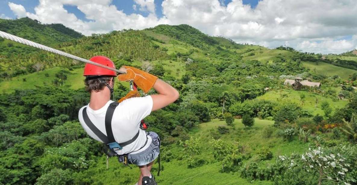 Punta Cana: Zip-Lining 12 Cables - Key Points